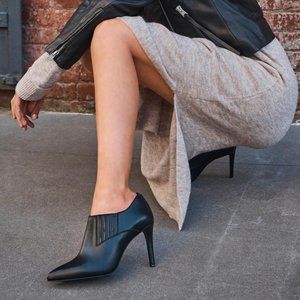 INEZ Marisol 90 Black Calf 7.5